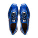 Marco Di Milano Brescia Electric Blue Python & Calfskin Sneakers