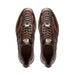 Marco Di Milano Brescia Wash Cognac Python & Calfskin Sneakers