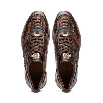 Marco Di Milano Brescia Cognac Washed Leather Shoes