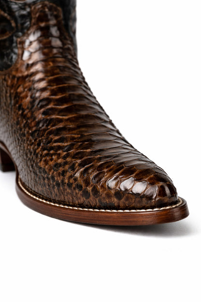 Men's Wild West Python Skin J Toe Boots 29957 - Image 27