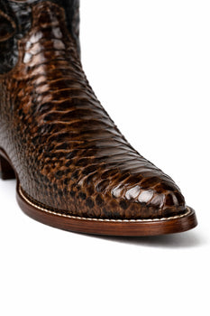Men's Wild West Python Skin J Toe Boots 29957 - Image 27
