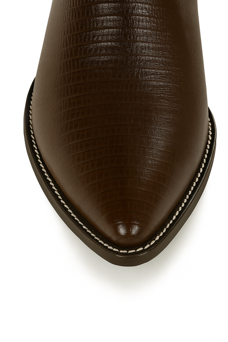 Men's Wild West Teju Lizard Skin J Toe Boots 29907