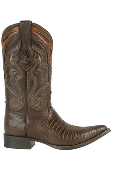 Men's Wild West Teju Lizard Skin 3X Toe Boots 29507 - Image 26