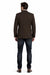 Men’s Brown 2 Button Dress Casual Blazer with Notch Lapel, Fashion Sport Coat