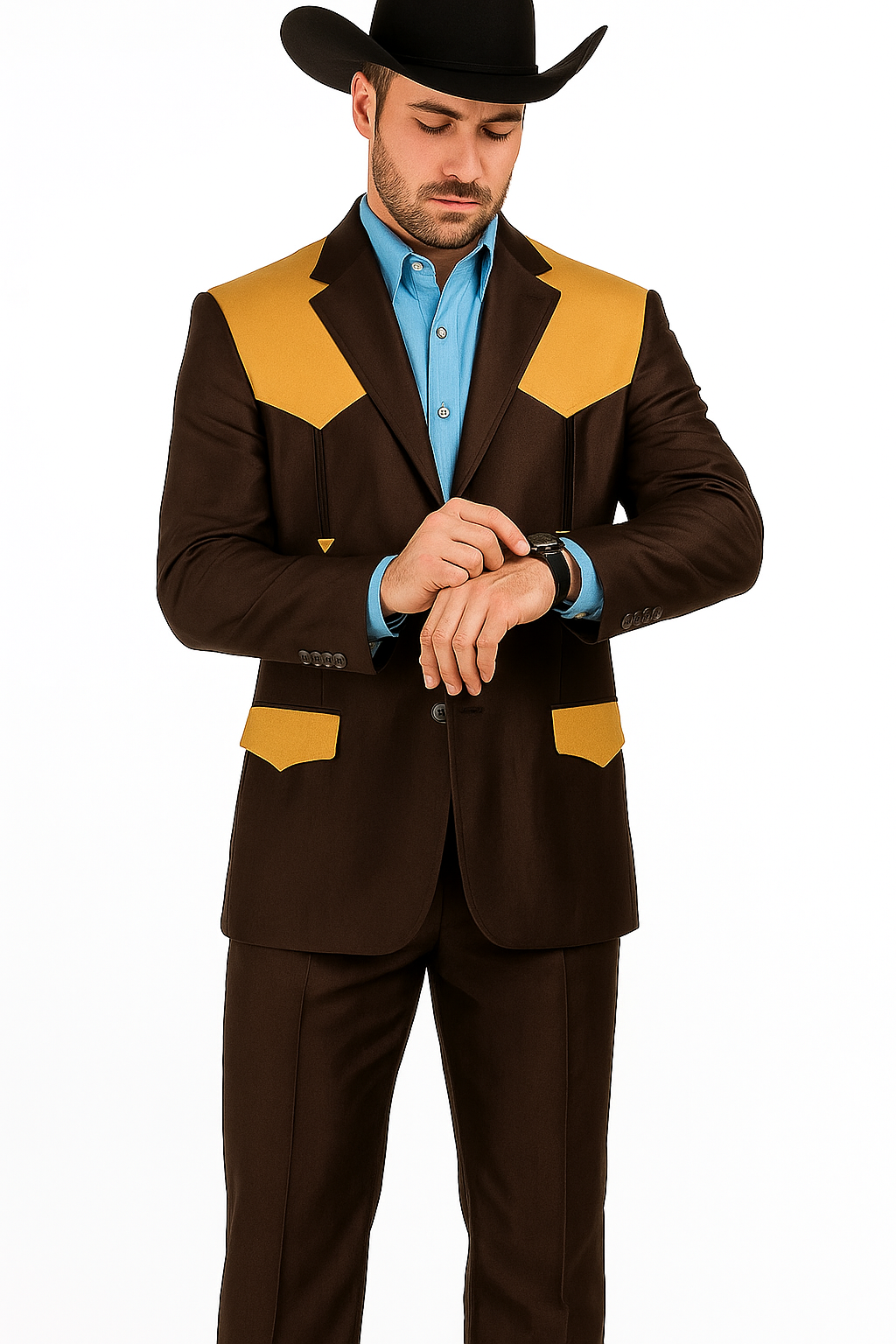 Brown Wedding Suits - Image 6