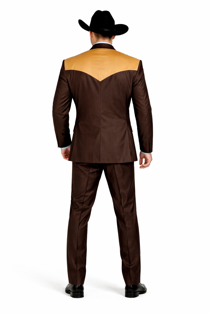 Brown Wedding Suits Modern Fit