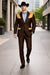Brown Wedding Suits