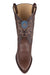 Brown Sharkskin Cowboy Boots J-Toe
