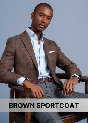 Brown Sportcoat – Warm Earth Tone with Classic Appeal