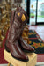 Lizard Print Western Boots