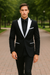 BTuxedo ~ Tux Black And White Lapel Tuxedo