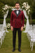 Burgundy Velvet Double Breasted Tuxedo Jacket – Wedding & Prom