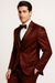 Burgundy 4PC Prom & Wedding Tux