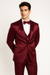 Burgundy 4PC Prom & Wedding Tux