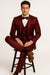 Burgundy 4PC Prom & Wedding Tux