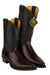 King Exotic Snip Toe Eel Boots Burnished Purple – Men’s Handcrafted