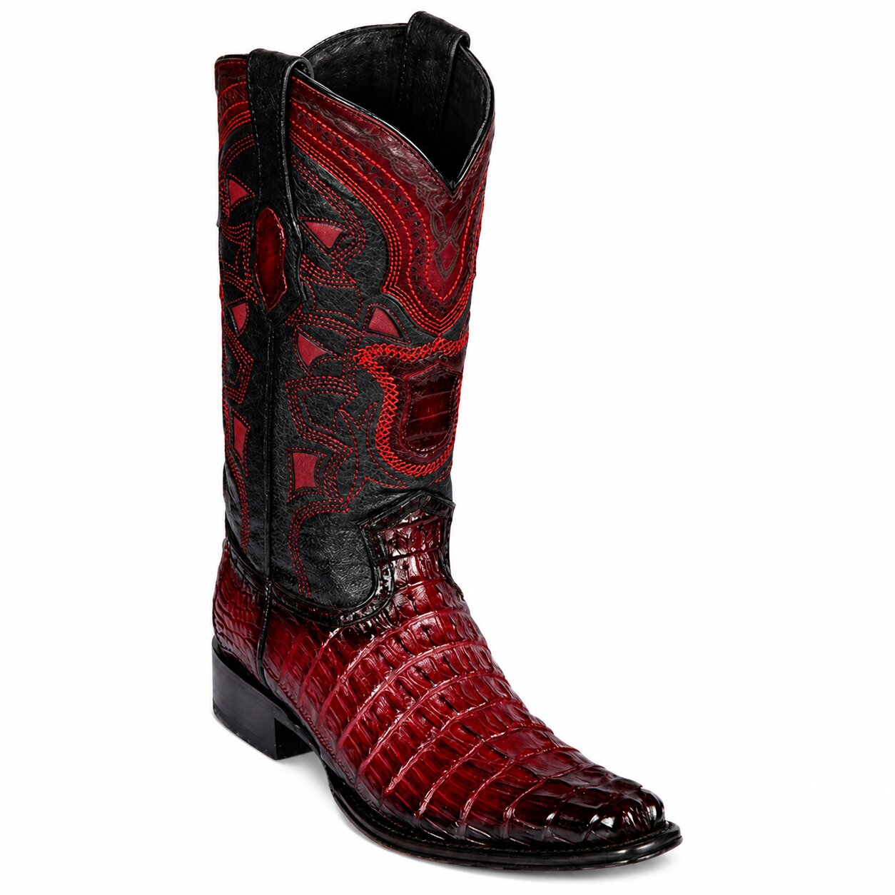 Botas de Cocodrilo Caiman Cola Horma Europea LAB
