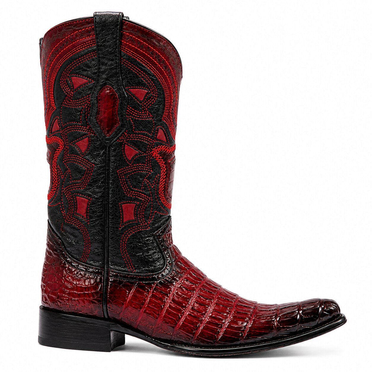 Botas de Cocodrilo Caiman Cola Horma Europea LAB