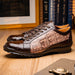 Marco Di Milano Cairo Brown Orix Leather Dress Shoe