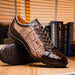 Marco Di Milano Cairo Brown Orix Leather Dress Shoe