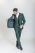 Caravelli Suit - Designer Caravelli Jacket and Pants in Color Solid Augusta Green