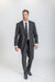 Black Caravelli Suit - Designer Caravelli Jacket and Pants