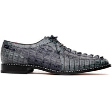 Marco Di Milano Caribe Gray Caiman Crocodile Derby Shoes