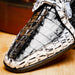 Marco Di Milano Caribe Black Leather Oxford "Newspaper" Print