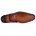 Marco Di Milano Caribe Black Leather Oxford "Newspaper" Print