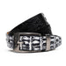 Marco Di Milano Caribe Belt Newspaper / Black