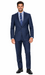 Carlo Lusso French Blue Two-button Suit