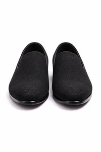 "Cash" Black Couture 1910 Tuxedo Shoes