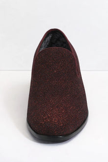 "Cash" Red Couture 1910 Tuxedo Shoes