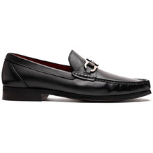 Marco Di Milano Cassarano Black Men's Calfskin Leather Loafers