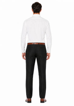 Casual Linen Suit Pants for Men – Breathable Beach Wedding Summer Trousers