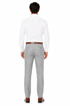Casual Linen Suit Pants for Men – Breathable Beach Wedding Summer Trousers