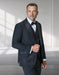 Statement Men's 3 Piece Modern Fit Tuxedo - Embellished Rhinestones