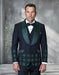 Statement Men's 3 Piece Modern Fit Tuxedo - Embellished Rhinestones