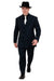 Chalk Double Breasted 6 On 2 Men'S Any Color & Bold White Pinstripe Suit