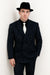 Chalk Double Breasted 6 On 2 Men'S Any Color & Bold White Pinstripe Suit