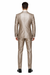 Champagne Suit Shiny Sharkskin Flashy Tan~champagne ~ Beige~Taupe 2 Button Style Jacket Flat Front Pants Notch Collar