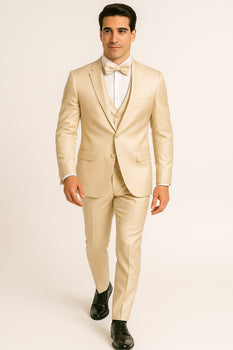 Champagne -4pc-prom-wedding-tux
