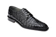 Belvedere Chapo Black Genuine Alligator Leather Loafer