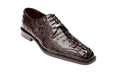 Belvedere Chapo Brown Alligator Luxury Shoe