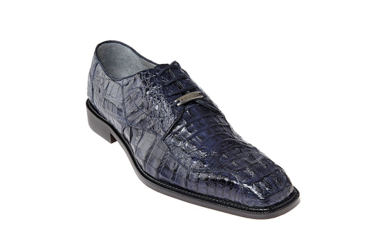 Belvedere Chapo Navy Alligator Luxury Oxford