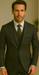 Wool Suit - Italian Made Business Suit by Statement Men's 3 Piece 100% Wool Modern Fit Suit - V-Neck Double Breasted Vest