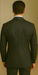 Wool Suit - Italian Made Business Suit by Statement Men's 3 Piece 100% Wool Modern Fit Suit - V-Neck Double Breasted Vest