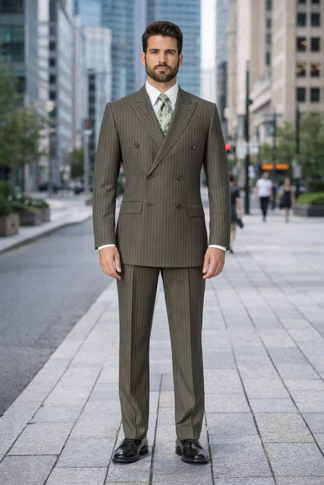 Cheap Plus Size Mens Charcoal Suit For Big Men Online - Big and Tall Sizes