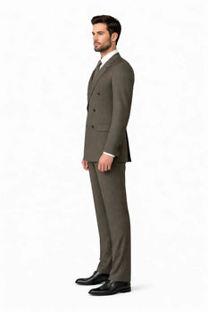 Cheap Plus Size Mens Charcoal Suit For Big Men Online - Big and Tall Sizes - Image 6