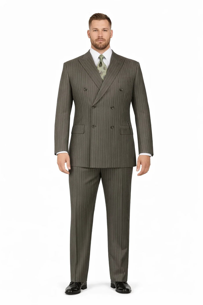 Cheap Plus Size Mens Charcoal Suit For Big Men Online - Big and Tall Sizes - Image 7
